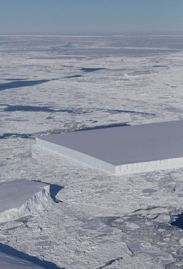 南極に四角すぎる氷山発見 どうやってできた Nikkei Style