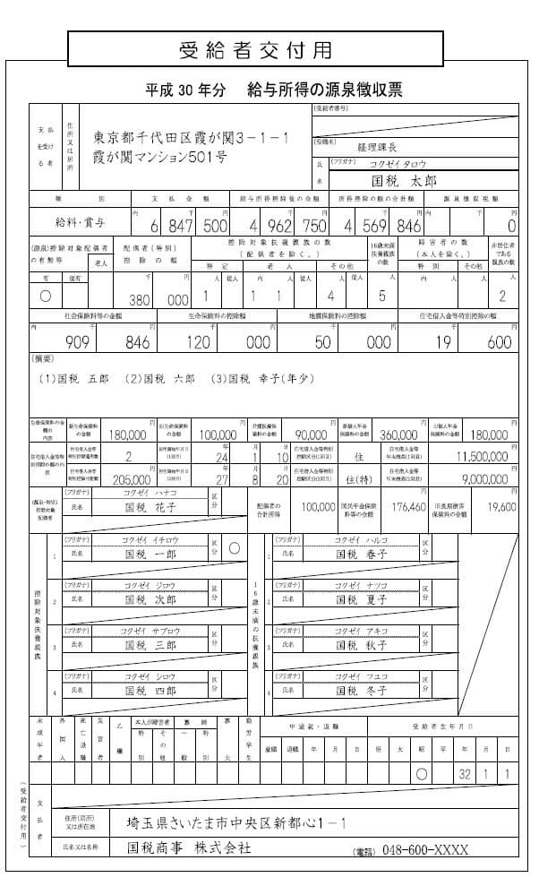 自分の年収 税金を点検 源泉徴収票はここを見る Nikkei Style 自分の年収 税金を点検 源泉徴収票はここを見る Nikkei Style