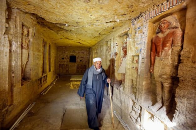 エジプト4400年前の墓 手つかずで発見 装飾鮮やか ナショジオ Nikkei Style