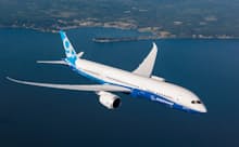 ・軽量化を目指して炭素繊維複合材料を全面採用した航空機