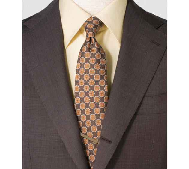 男の胸元vゾーン見本帳 ブラウンスーツをどう攻める Men S Fashion Nikkei Style