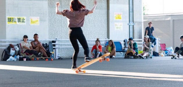 スケボーってカワイイ 五輪新種目で 女子 目覚める Nikkei Style