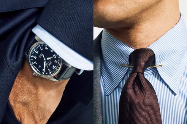 足元 襟元 手元 3つの気配りでスーツ姿格上げ Men S Fashion Nikkei Style