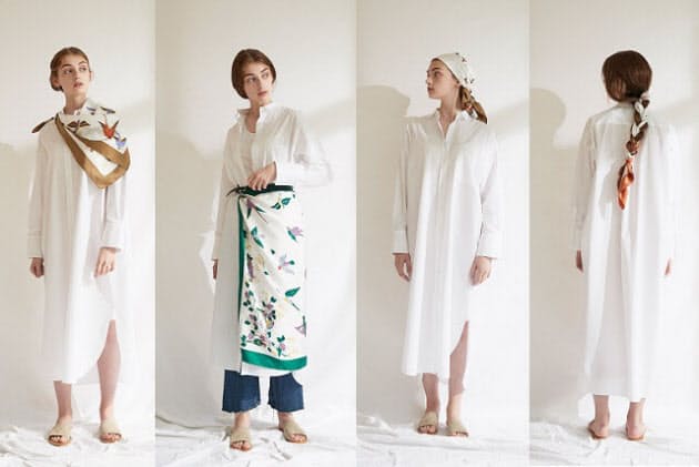 春はスカーフで時短コーデ 首 腰 髪やバッグに彩り Nikkei Style 春はスカーフで時短コーデ 首 腰 髪やバッグに彩り Nikkei Style