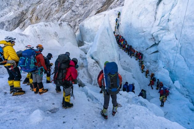 エベレストの登山渋滞 惨事を防ぐには何が必要か ナショジオ Nikkei Style