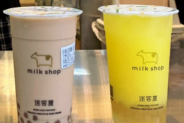 インスタ映え白いタピオカ 台湾ミルクティー190円 グルメクラブ Nikkei Style