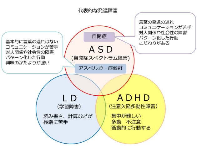 アスペルガー と adhd