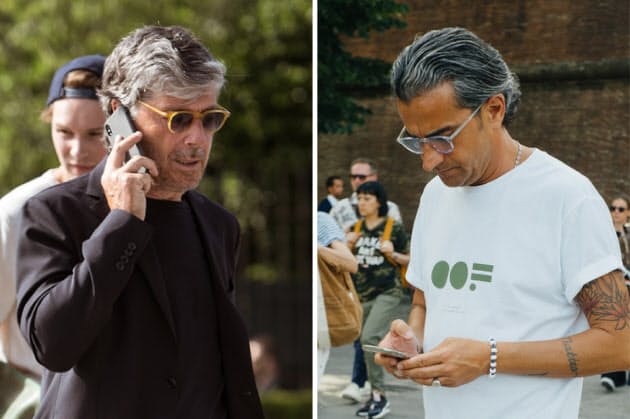 グレーヘアに無造作パーマ カールした毛先に男の色気 Men S Fashion グレーヘアに無造作パーマ カールした毛先に男の色気 Men S Fashion