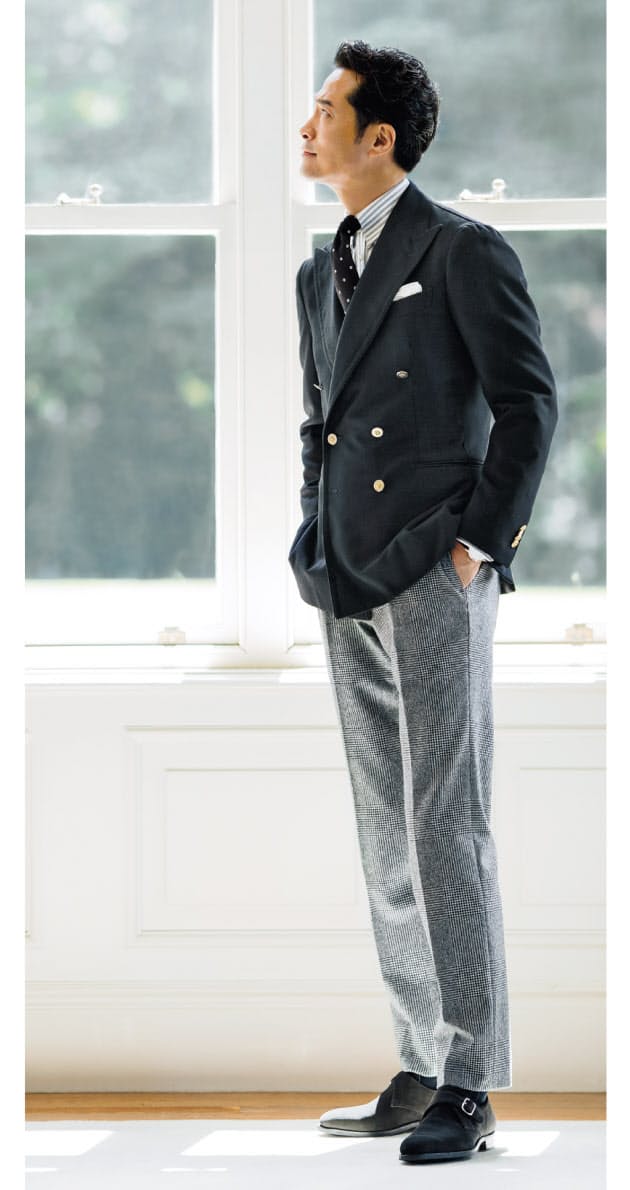 トレンドの黒かトラッドの紺か ブレザー着こなし流儀 Men S Fashion Nikkei Style