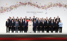 G20大阪サミットでも自国第一主義の流れを止めることはできなかった(2019年6月、大阪市)