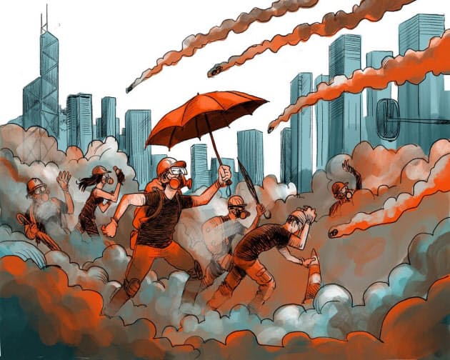 アヘン戦争からデモ隊まで 絵で見る香港0年史 Nikkei Style