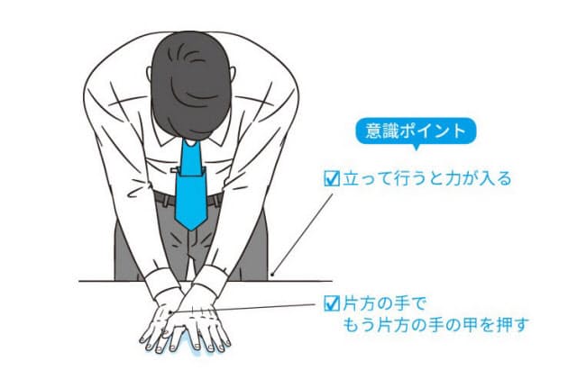 つらい肩凝りや疲れ目解消 職場でできるかんたん体操 ヘルスup Nikkei Style