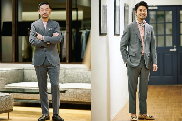 春の差し色はスモーキーピンク グレースーツが新鮮に Men S Fashion Nikkei Style