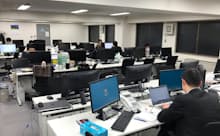 テレワークを開始した都内のソフトウエア関連企業