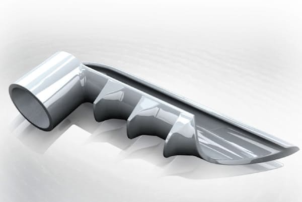 アイステントを拡大したCG アイステントを拡大したCG