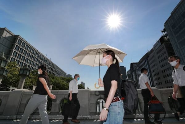 今年の夏は記録的な暑さだった(8月、大阪市) 今年の夏は記録的な暑さだった(8月、大阪市)