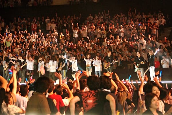 2005年に始まった「アニメロサマーライブ」でアニソンの盛り上がりを実感した (C)Animelo Summer Live 2005/MAGES. 2005年に始まった「アニメロサマーライブ」でアニソンの盛り上がりを実感した (C)Animelo Summer Live 2005/MAGES.