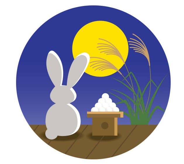 十五夜の月 だんご ウサギ なぜか子供時代を思う Nikkei Style 十五夜の月 だんご ウサギ なぜか子供時代を思う Nikkei Style