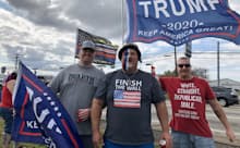 米大統領選の激戦地、オハイオ州のトランプ大統領支持者