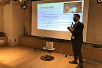 経済学の活用を促す「オークション・ラボ」(10月29日、都内) 経済学の活用を促す「オークション・ラボ」(10月29日、都内)