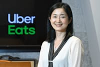 武藤友木子・ウーバーイーツ日本代表 武藤友木子・ウーバーイーツ日本代表