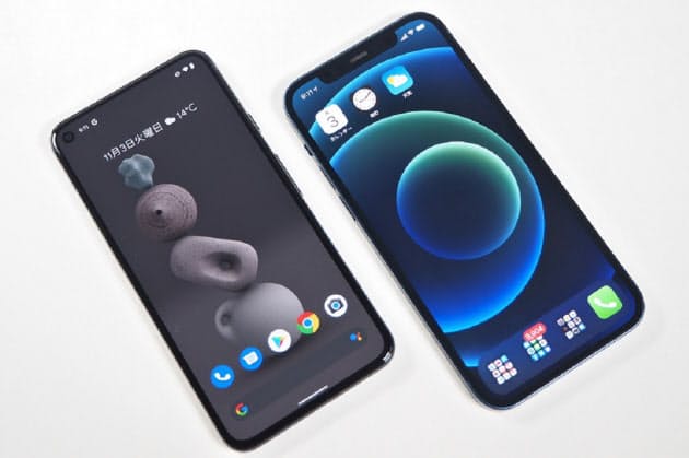 持ちやすいpixel 機能のiphone 最新5gスマホ比較 Nikkei Style 持ちやすいpixel 機能のiphone 最新5gスマホ比較 Nikkei Style