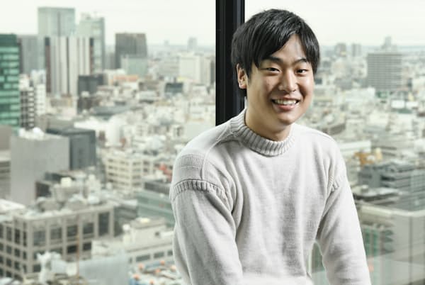 Diary社長で金沢大学4年の福田駿さん Diary社長で金沢大学4年の福田駿さん