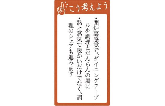 炊飯器や電気ケトルをテーブルに 囲炉裏感覚で暖かく Nikkei Style 炊飯器や電気ケトルをテーブルに 囲炉裏感覚で暖かく Nikkei Style