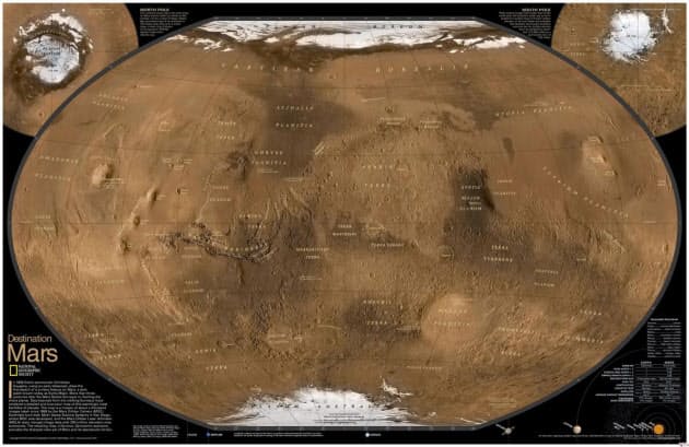 火星地図 0年で様変わり かつて運河やオアシスも Nikkei Style 火星地図 0年で様変わり かつて運河やオアシスも Nikkei Style