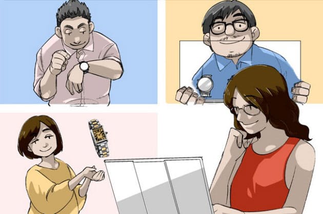 今年も腕時計のホットな話題を漫画で解説 Nikkei Style 今年も腕時計のホットな話題を漫画で解説 Nikkei Style