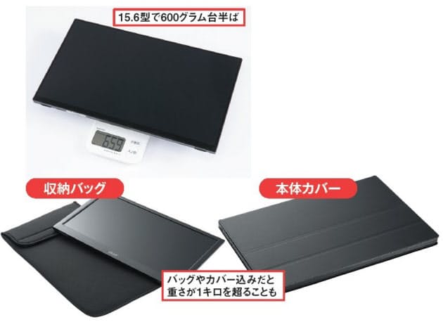 15 6型なら 重さは大半が1キロ以下 在宅勤務にモバイルディスプレー ケーブル1本 Nikkei Style 15 6型なら 重さは大半が1キロ以下 在宅勤務にモバイルディスプレー ケーブル1本 Nikkei Style